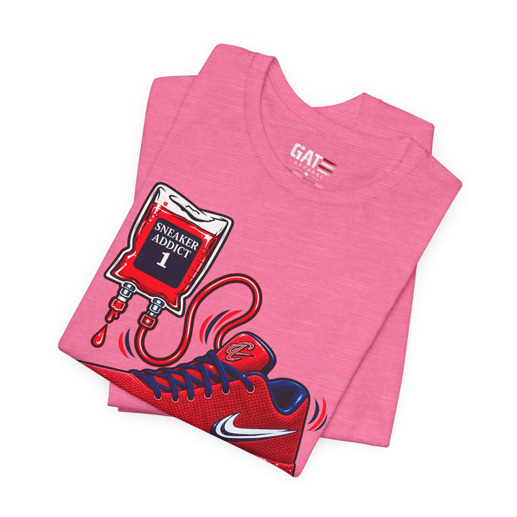 Caitlin Clark Caitlin 1s Addict Red Sneaker Shirt