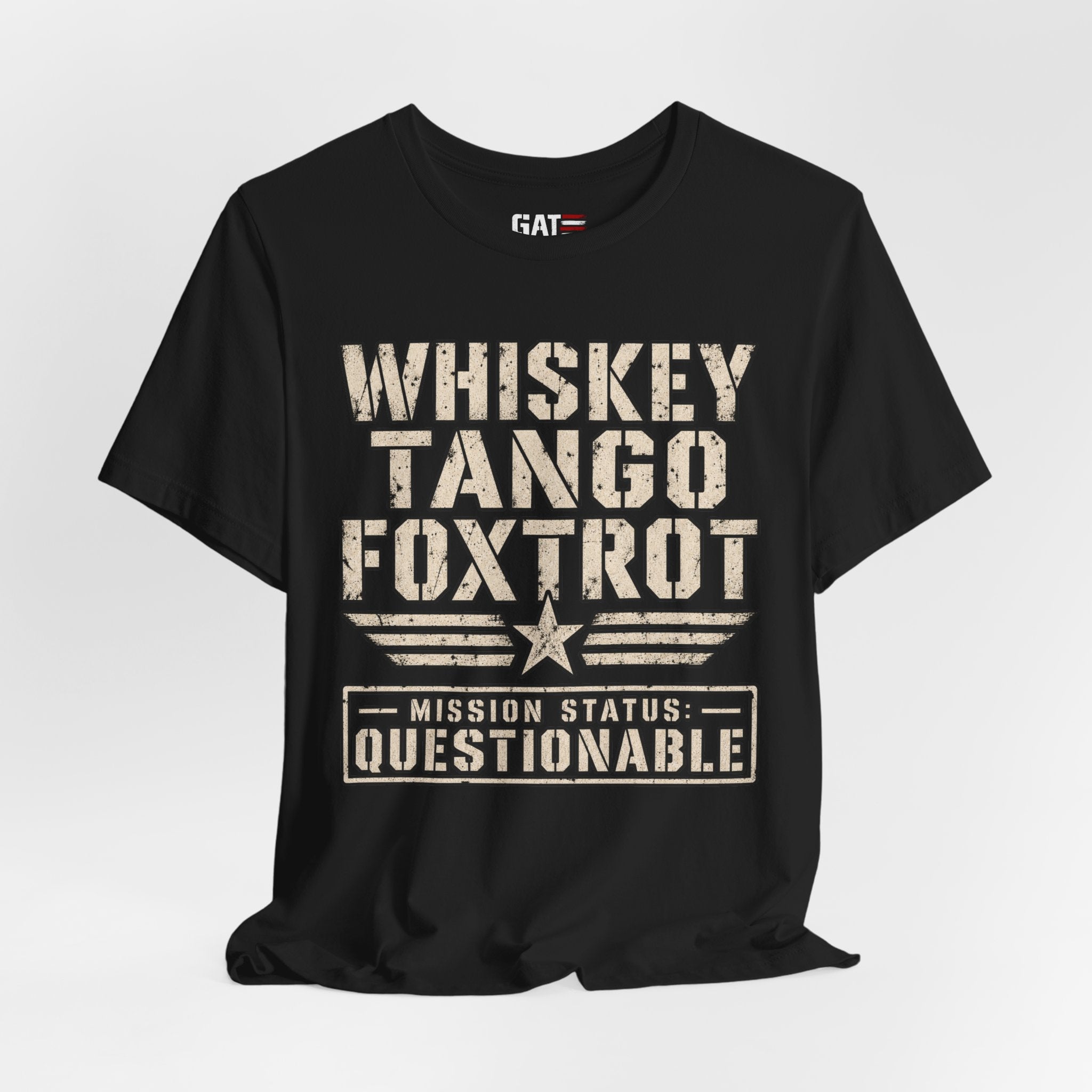 Whiskey Tango Foxtrot Tee – Mission Status: Questionable