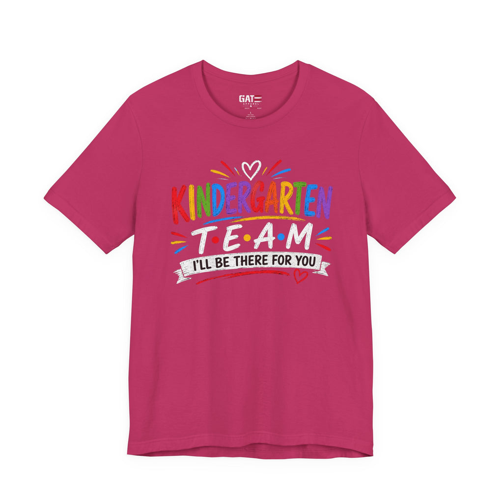 Kindergarten Team Tee, Teacher Squad Shirt, Color Dot Inspired Teacher Shirt, Grade Level Team Gift, School Staff Apparel, Friends Theme