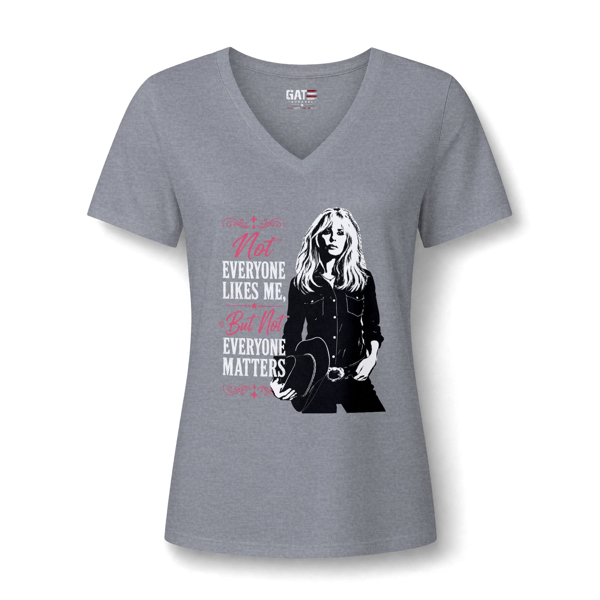 Not Everyone Likes Me, Not Everyone Matters V-Neck Tee