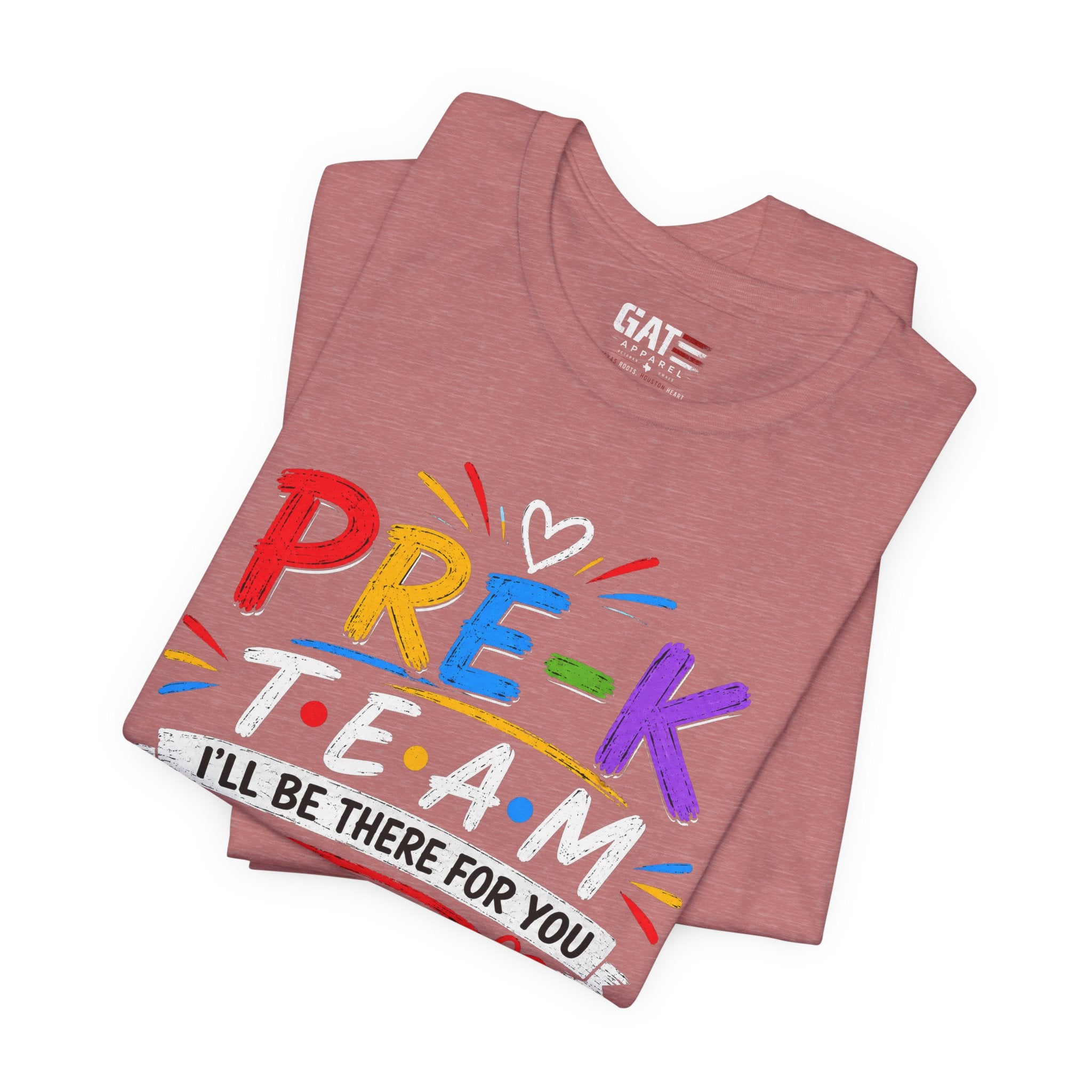 Pre-K Team Tee, Teacher Squad Shirt, Color Dot Inspired Teacher Shirt, Grade Level Team Gift, School Staff Apparel, Friends Theme