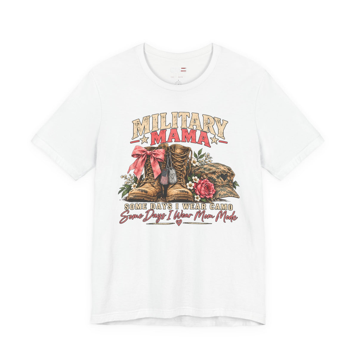 Military Mama Shirt | Serving My Country, Raising My Littles Tee