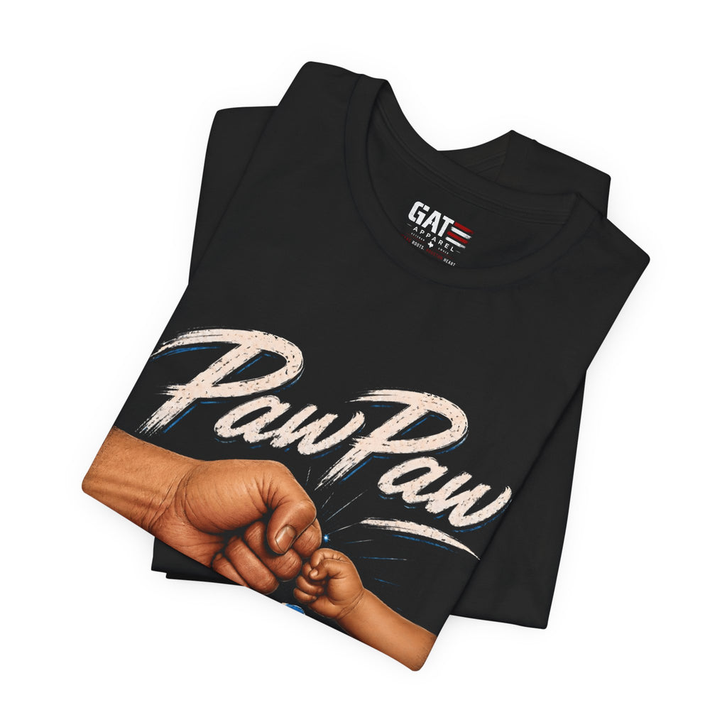 PawPaw Life Tee Style 3 | Grandpa Fist Bump Grandfather Shirt