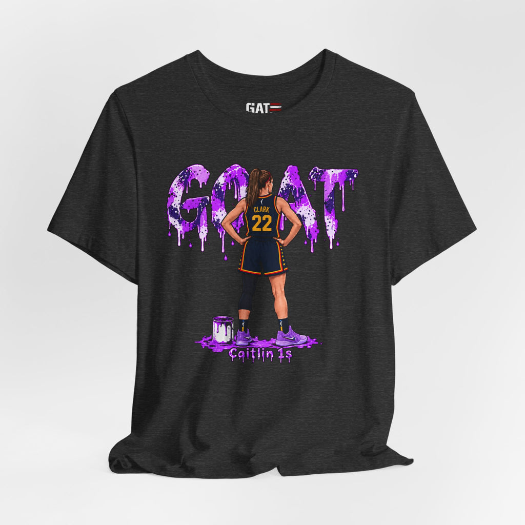 Caitlin Clark Caitlin 1s GOAT Purple Fade Sneaker Shirt
