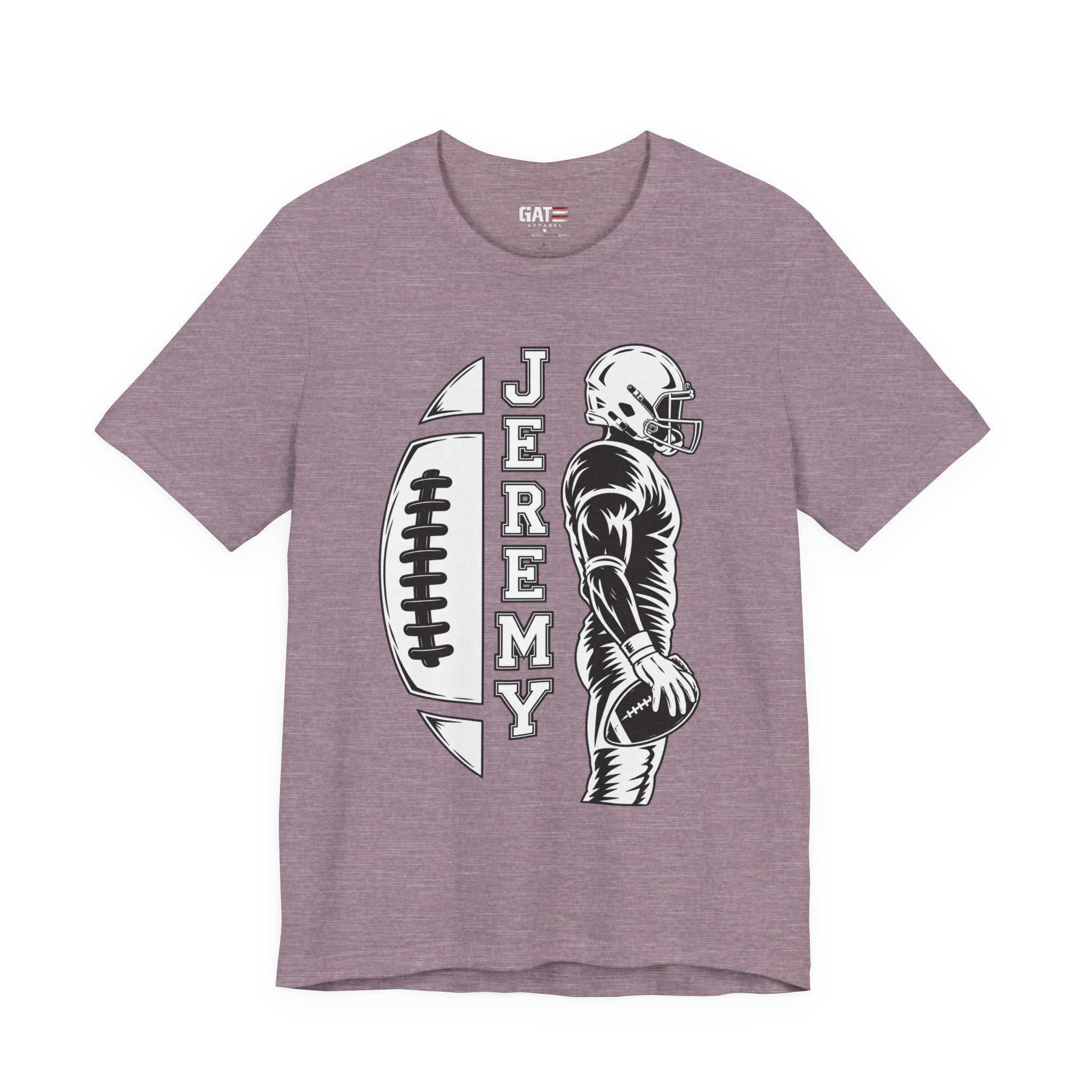 Football Mom Personalized Shirt Custom Player Name Number Game Day Tee