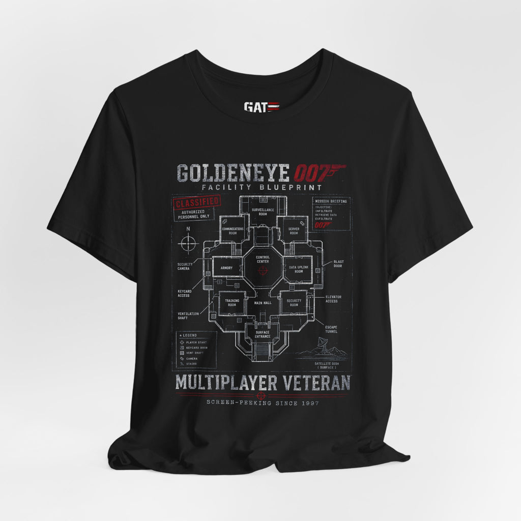 GoldenEye 007 Shirt, Retro Gaming Shirt, N64 Gamer Gift, 90s Gaming Shirt, Father's Day Gift for Him