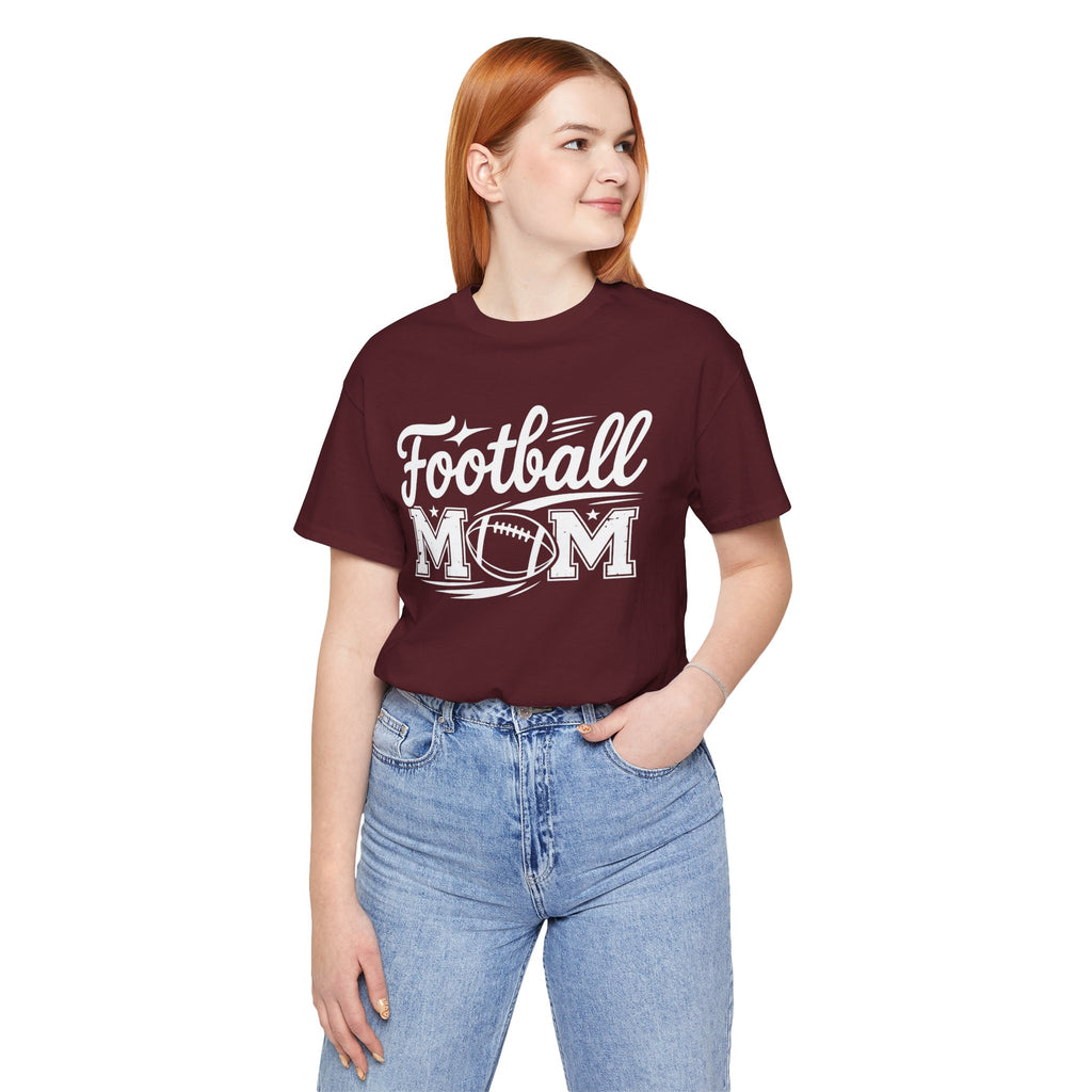 Football Mom Personalized Shirt Custom Player Name Number Game Day Tee