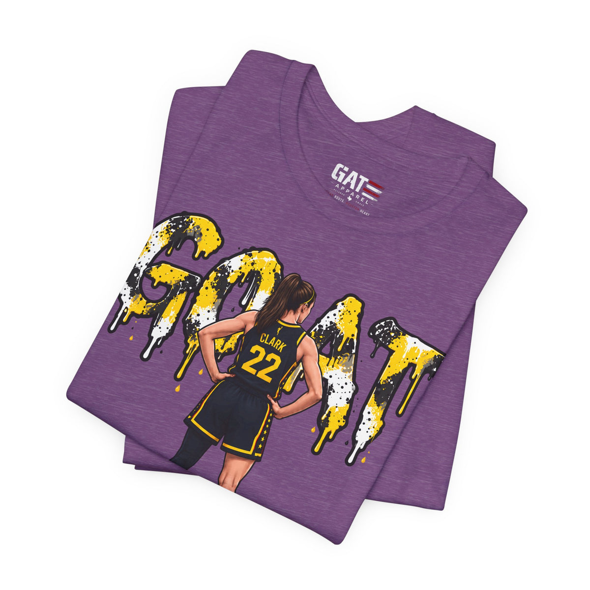 Caitlin Clark Caitlin 1s GOAT Yellow Sneaker Shirt