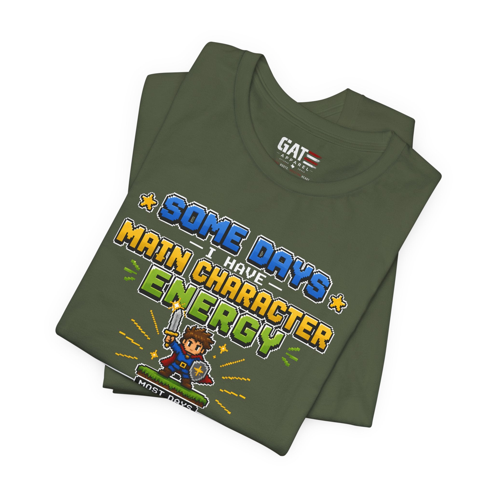 Main Character Energy Shirt | Retro Gaming Tee