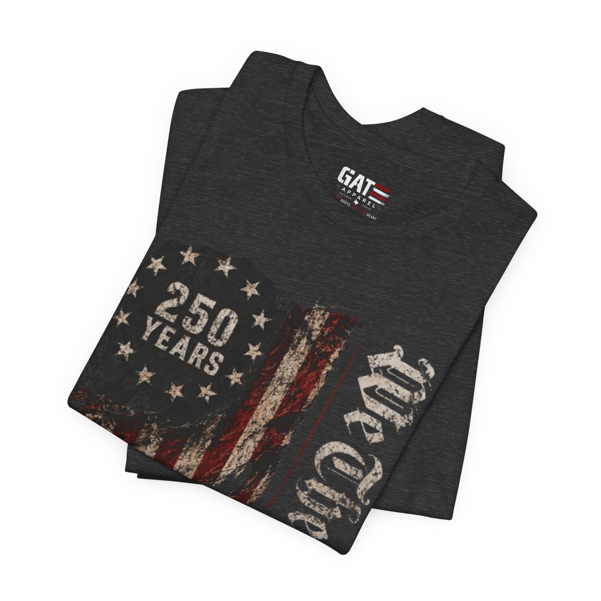 We The People 250 Years Shirt Patriotic American Flag Tee USA 250th Anniversary Shirt Fourth of July Independence Day Gift