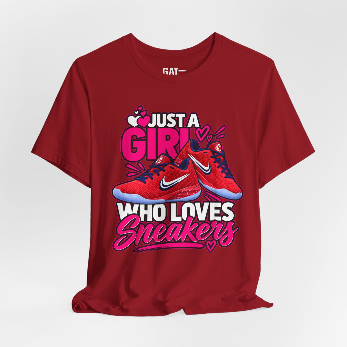 Caitlin Clark Caitlin 1s Just a Girl Sneaker Shirt | Style 2
