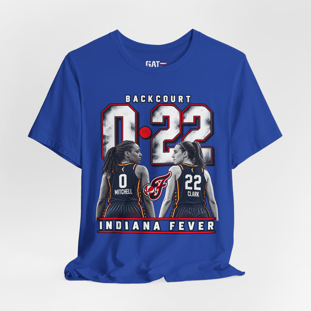 Caitlin Clark & Kelsey Mitchell Backcourt Shirt | Indiana Fever WNBA