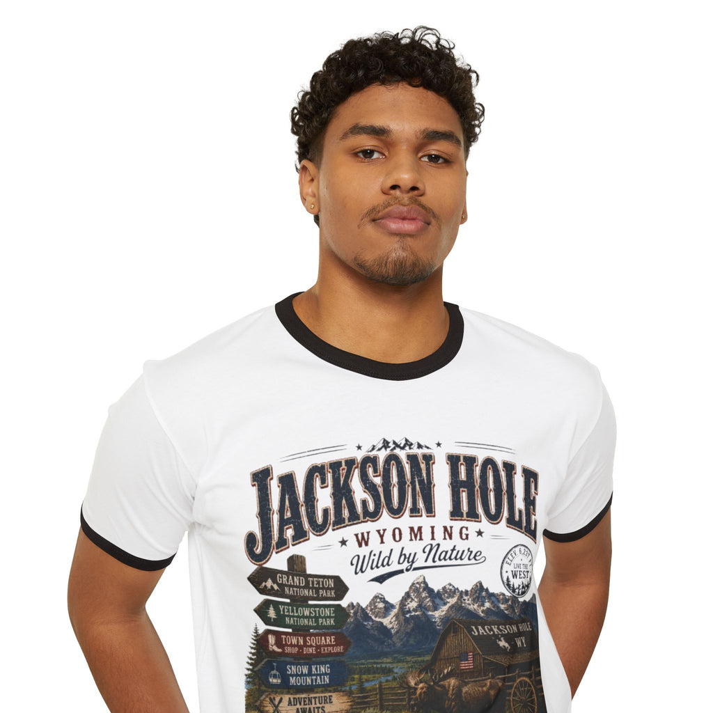 Jackson Hole Vintage Scenic Tee