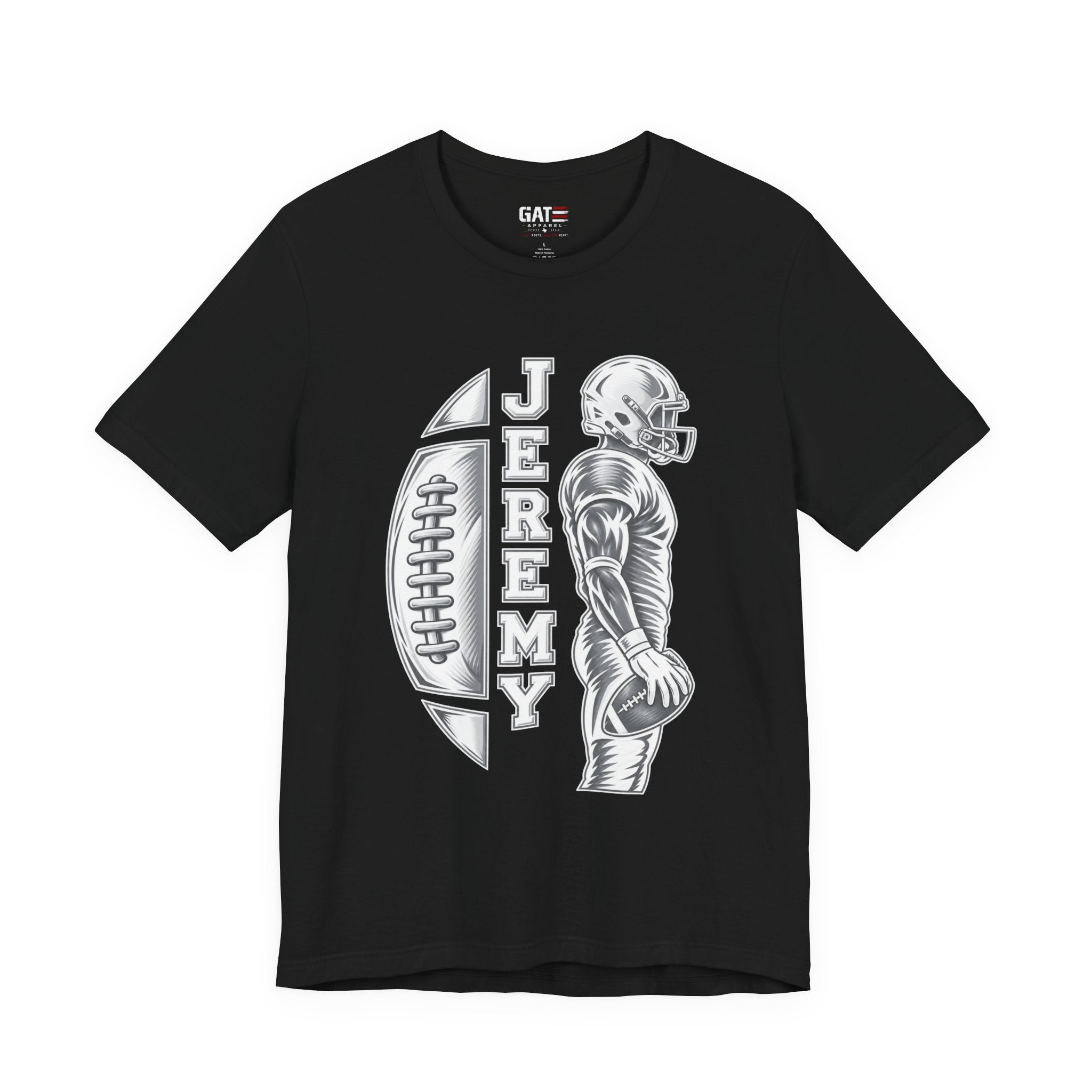 Football Mom Personalized Shirt Custom Player Name Number Game Day Tee