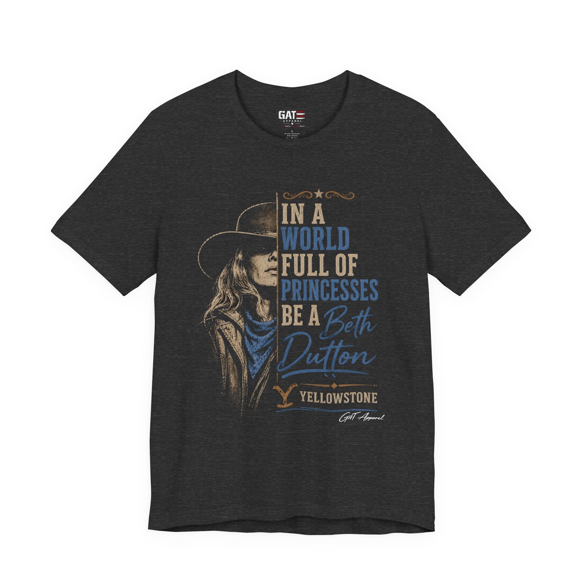 Be Like Beth Dutton Shirt | Western Cowgirl Graphic Tee | Yellowstone Inspired Women's Shirt | Dutton Ranch