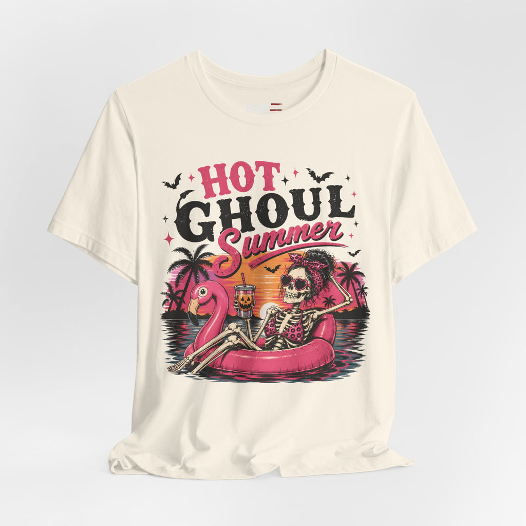 Summerween Shirt, Spooky Beach Shirt, Ghost Beach Tee, Halloween Beach Shirt, Coastal Halloween Tee, Tropical Ghost Shirt