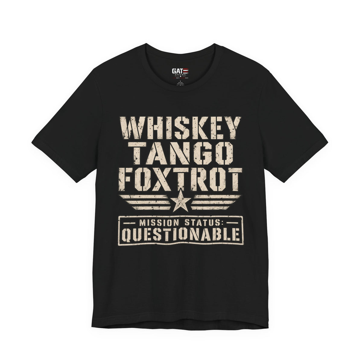 Whiskey Tango Foxtrot Mission Status Questionable Shirt