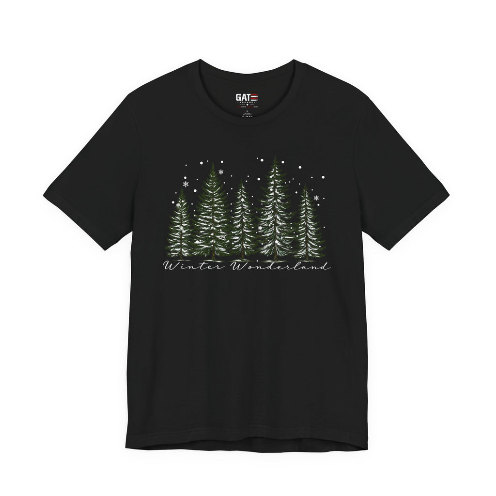Winter Wonderland Graphic T-Shirt - product mockup view 4