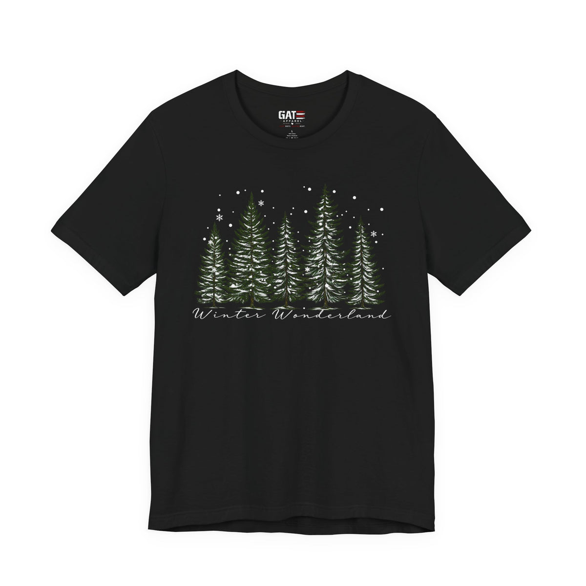 Winter Wonderland Graphic T-Shirt - product mockup view 4