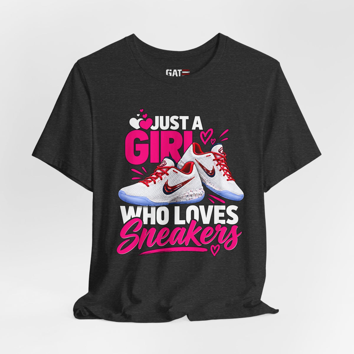 Caitlin Clark Caitlin 1s Just a Girl Sneaker Shirt | Style 4