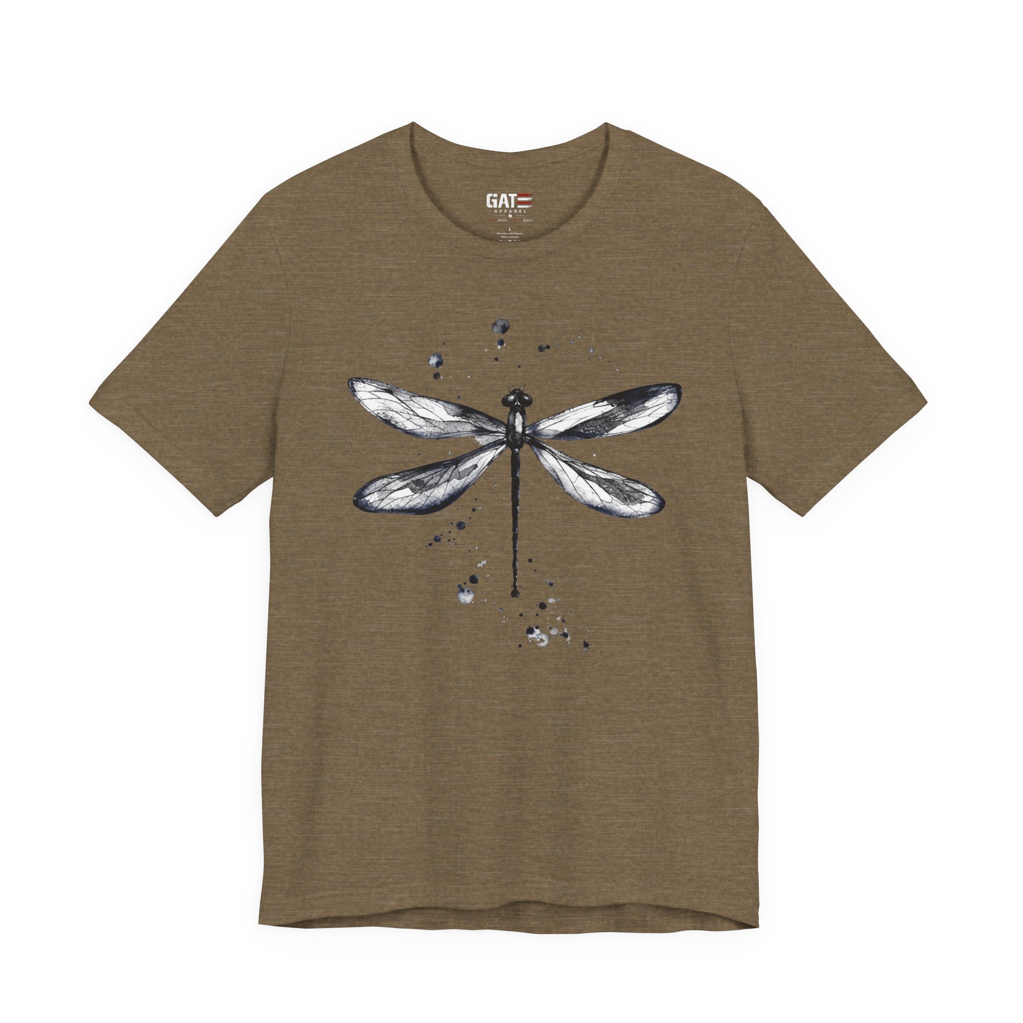Dragonfly Tee — Watercolor Dragonfly Graphic T-Shirt