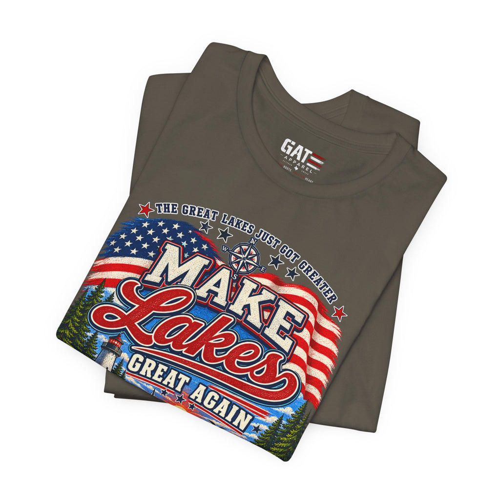 Make Lakes Great Again Shirt | Lake America Patriotic Tee