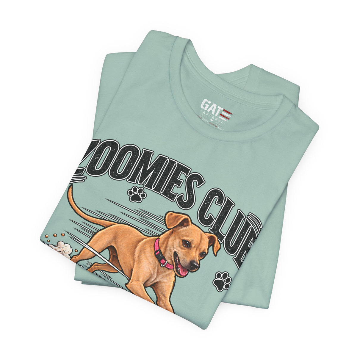 Personalized Zoomies Club Dog Shirt | Custom Pet Tee