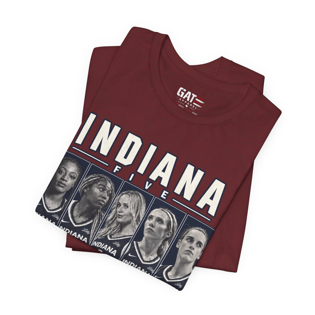 Indiana Fever The Five Shirt | Caitlin Clark WNBA Basketball Tee