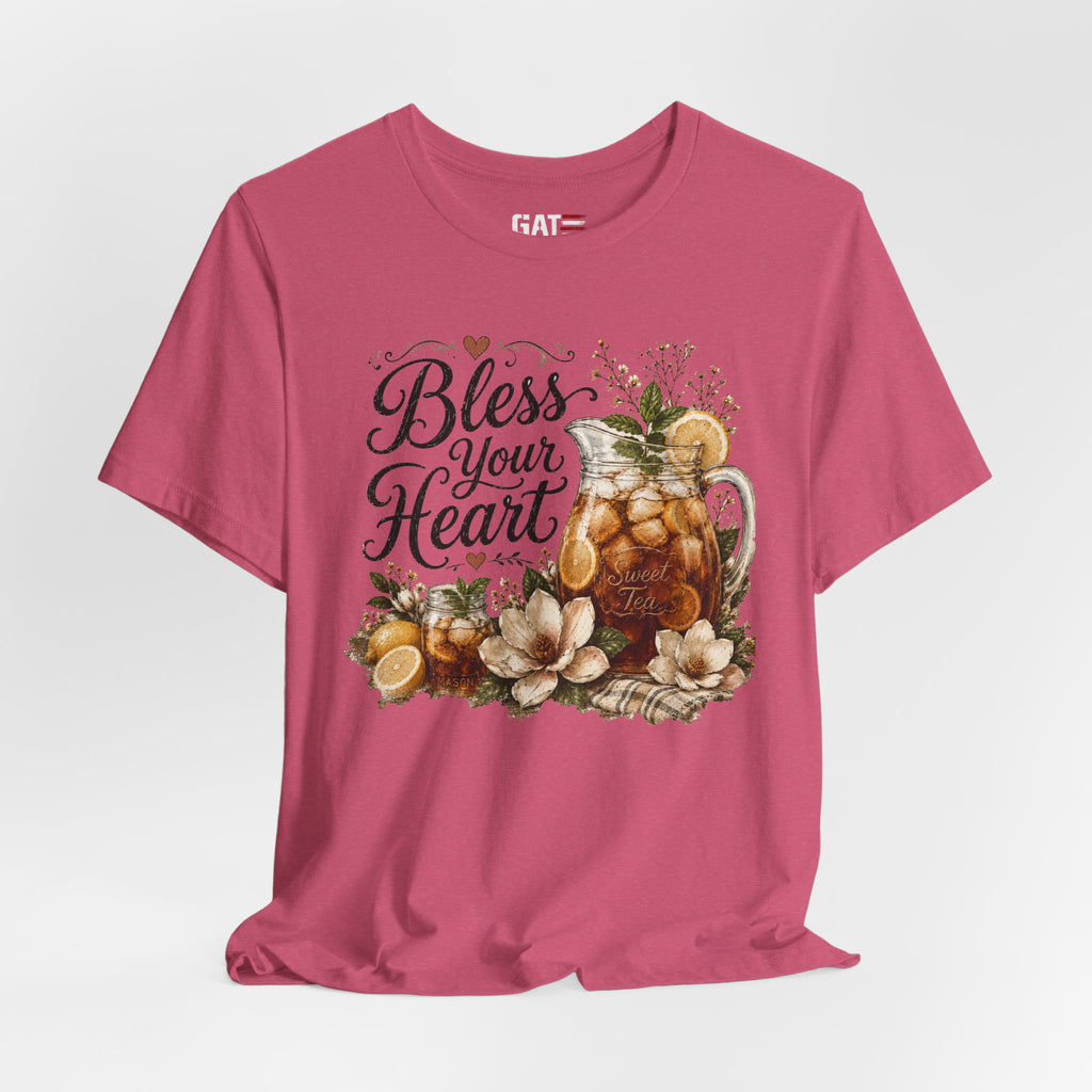 Funny Southern Shirt, Bless Your Heart Tee, Southern Humor Graphic Tee, Magnolia Floral Shirt, Country Girl Gift, Farmhouse Style Tee