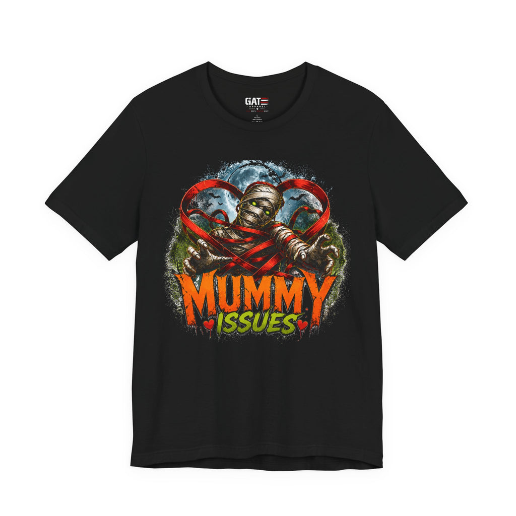 Mummy Issues T-Shirt - Funny Retro Halloween Mummy Graphic Tee