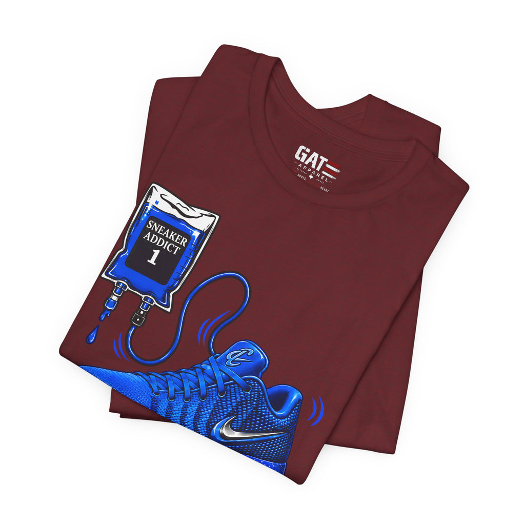 Caitlin Clark Caitlin 1s Addict Blue Sneaker Shirt