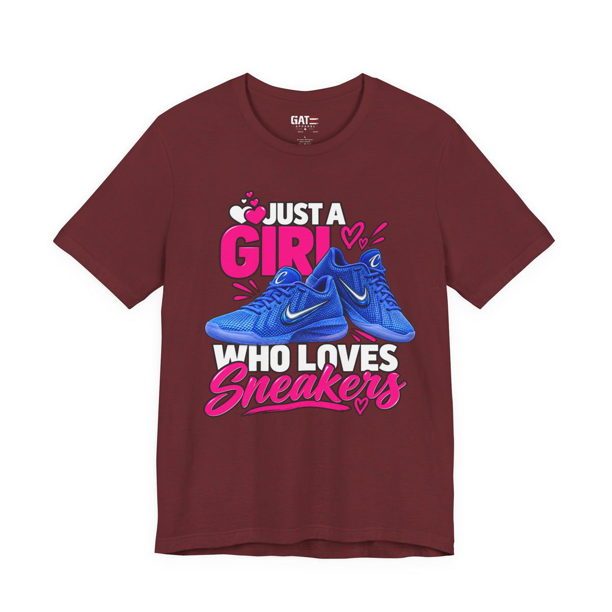 Caitlin Clark Caitlin 1s Just a Girl Sneaker Shirt | Style 1