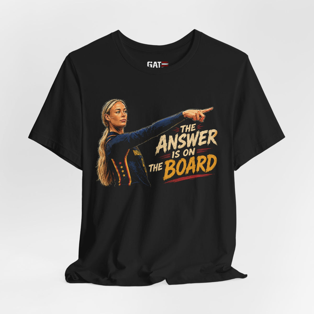 Sophie Cunningham|Teacher Shirt The Answer Is On The Board Funny Classroom Graphic Tee