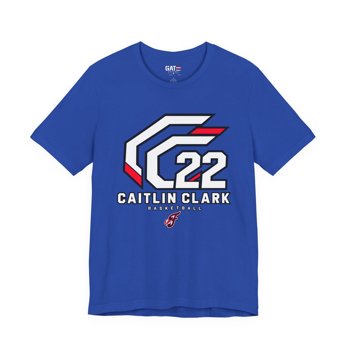 Caitlin Clark CC22 Monogram Shirt | Indiana Fever WNBA Tee