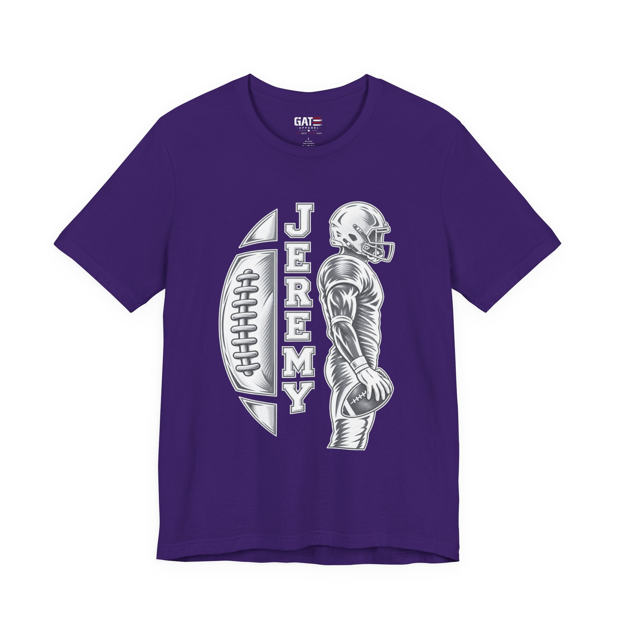 Football Mom Personalized Shirt Custom Player Name Number Game Day Tee