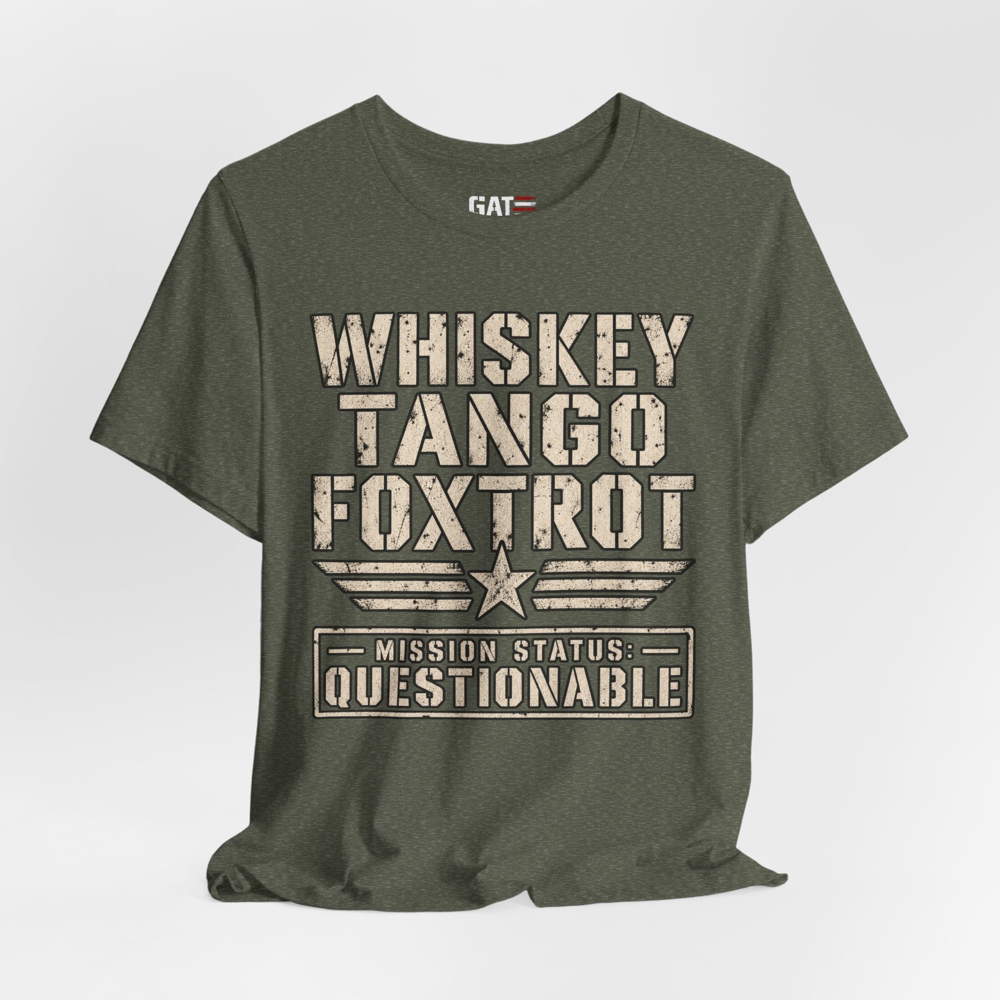 Whiskey Tango Foxtrot Tee – Mission Status: Questionable