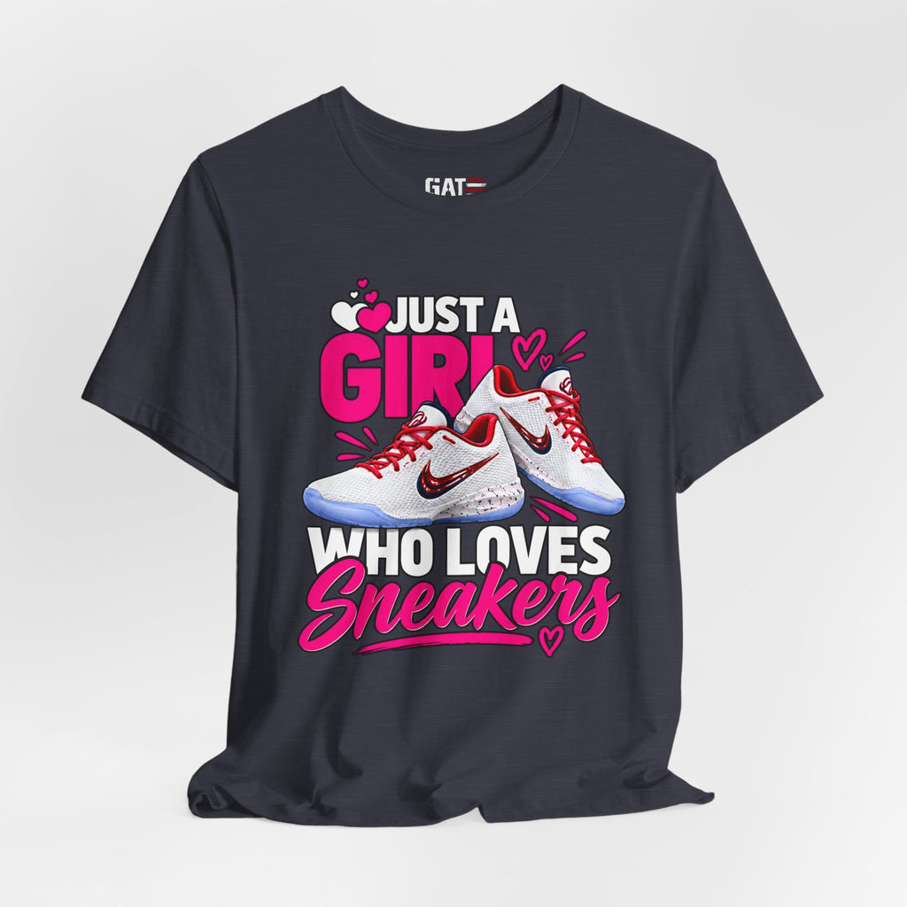 Caitlin Clark Caitlin 1s Just a Girl Sneaker Shirt | Style 4