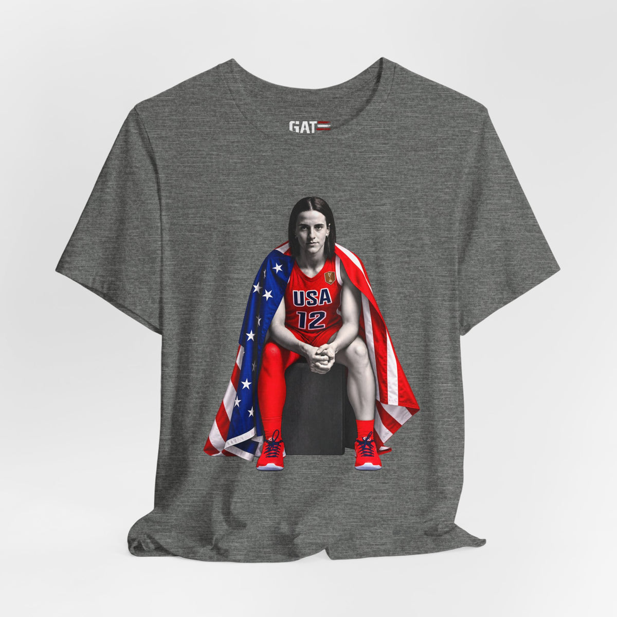 Caitlin Clark Team USA Shirt | Indiana Fever WNBA Tee