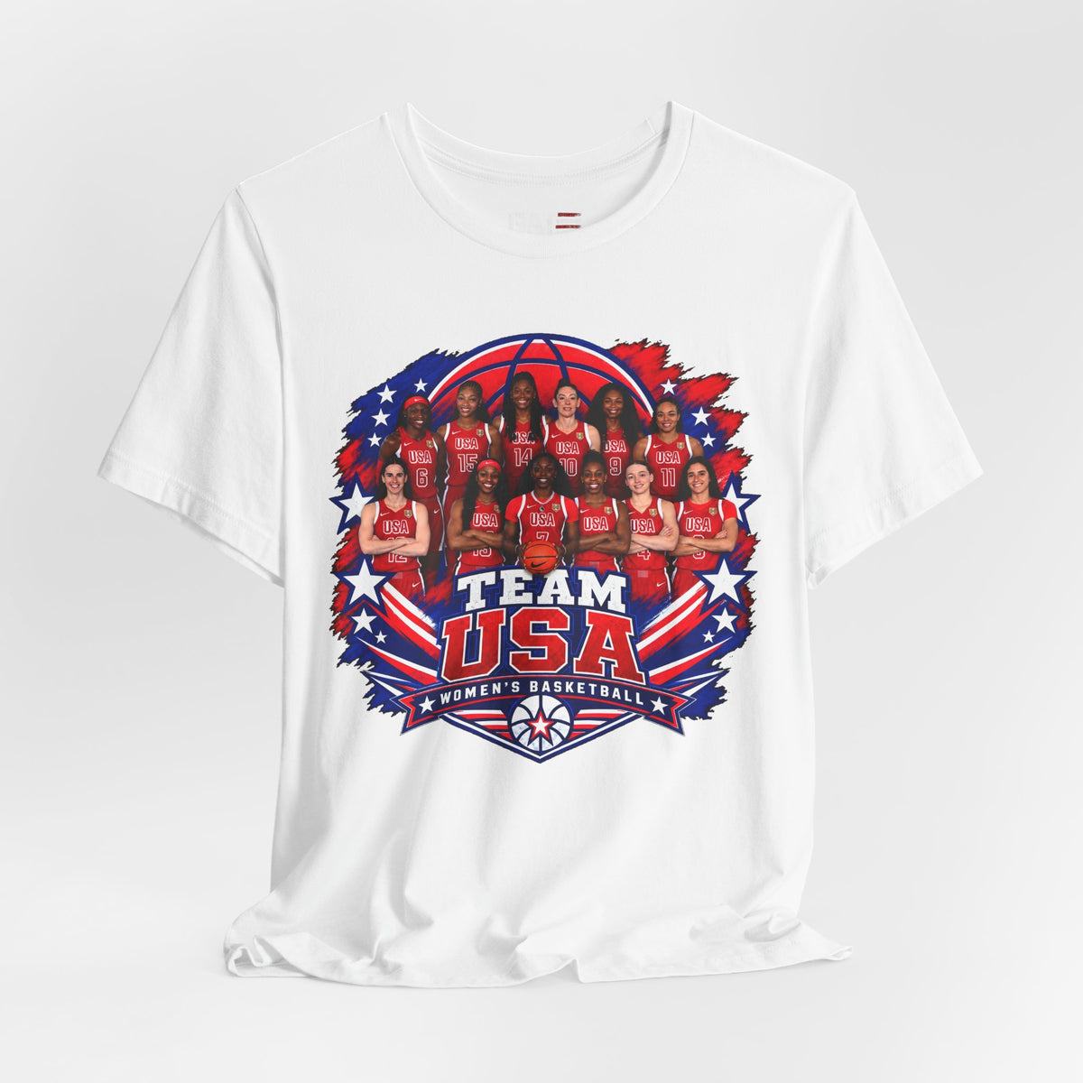 Team USA Women's Basketball Shirt | FIBA Tee 2026 Design 2