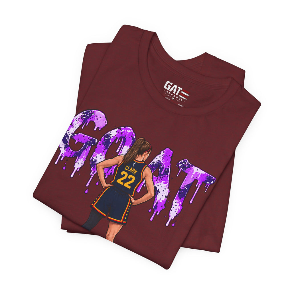 Caitlin Clark Caitlin 1s GOAT Purple Fade Sneaker Shirt