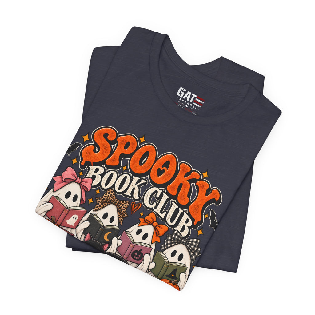 Spooky Book Club Halloween Shirt | Ghost Reading Tee