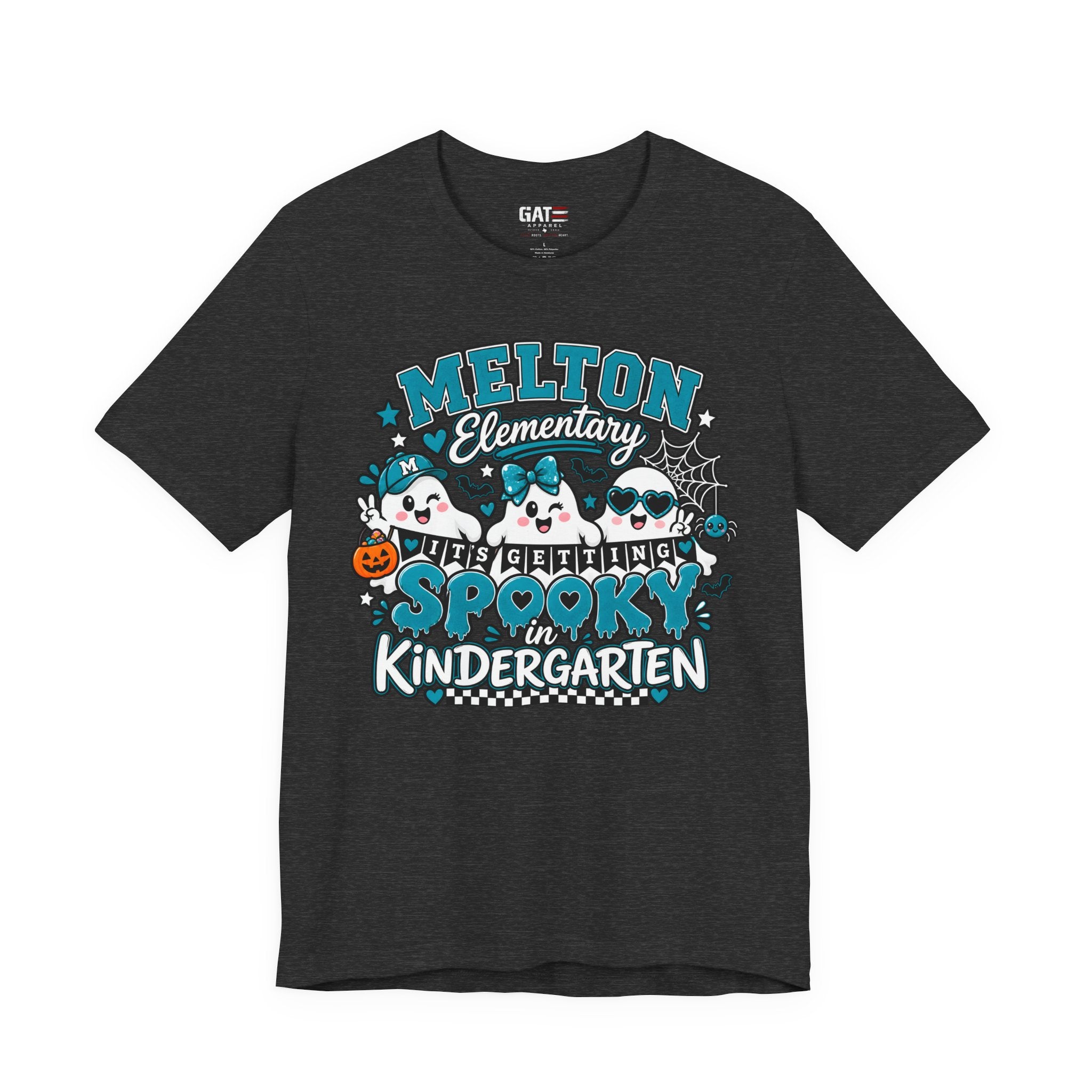 Melton Elementary Spooky Kindergarten Halloween T-Shirt