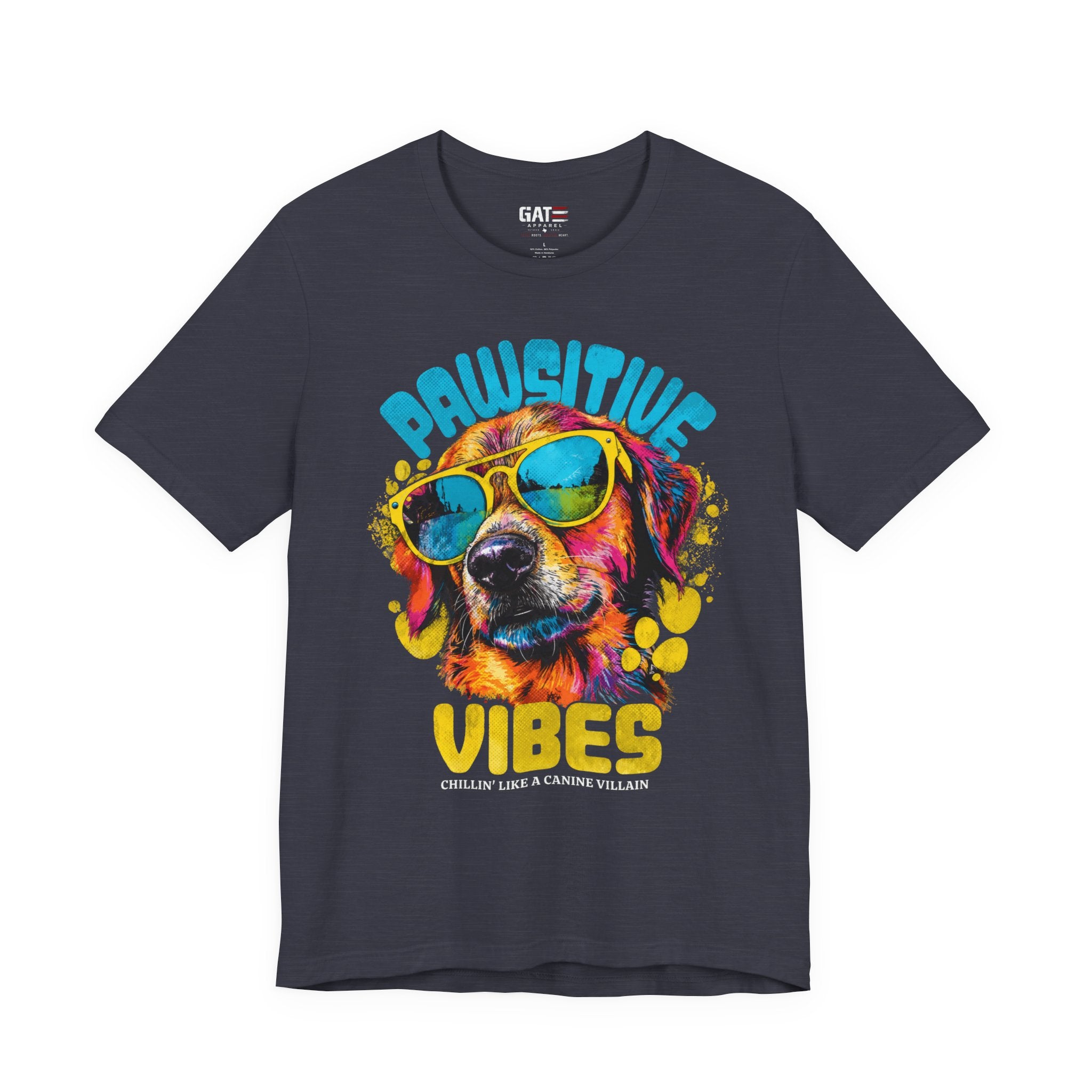 Pawesome Vibes Dog T-Shirt