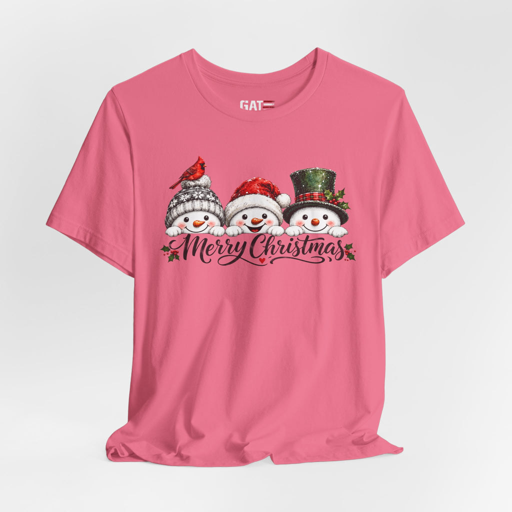 Merry Christmas Snowman Shirt - product mockup view 49