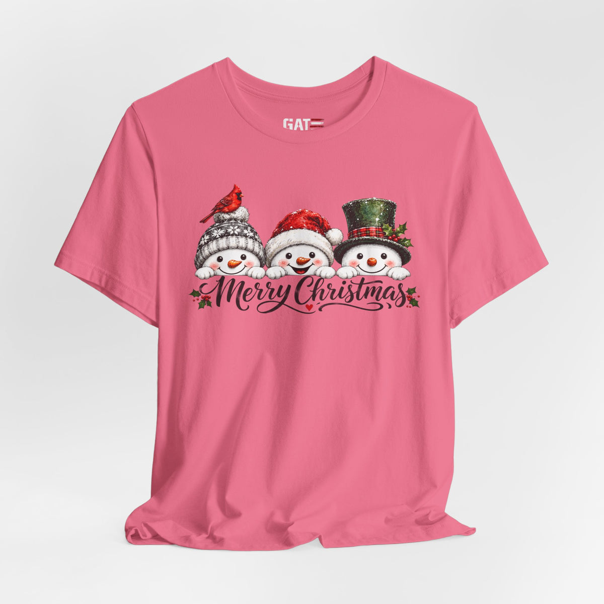 Merry Christmas Snowman Shirt - product mockup view 49