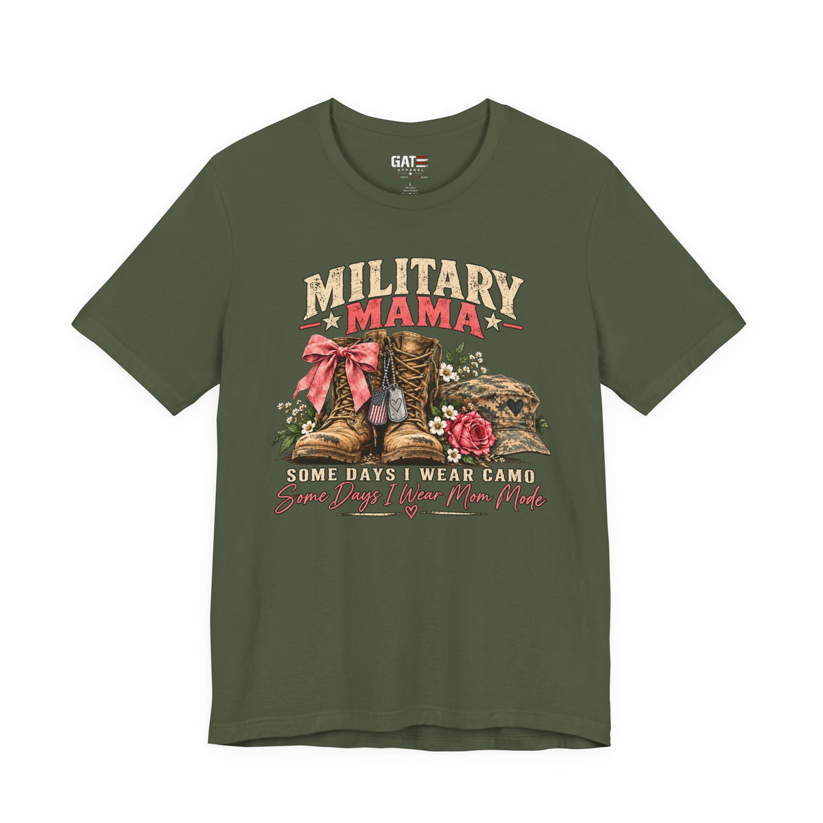 Military Mama Shirt | Serving My Country, Raising My Littles Tee