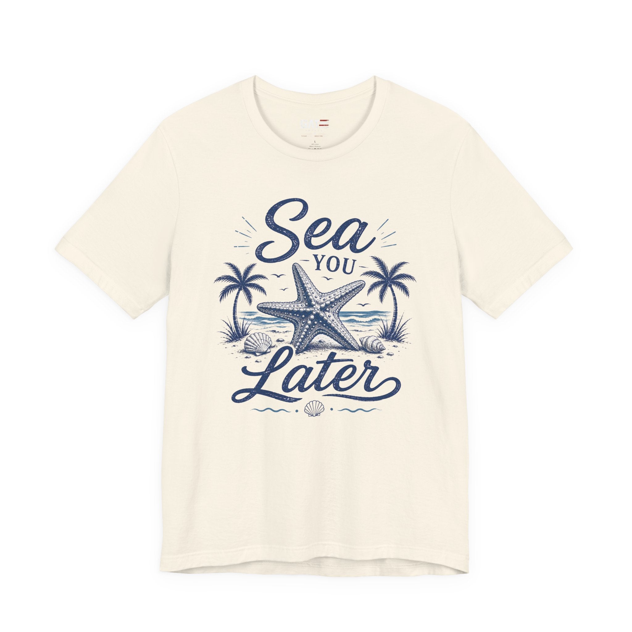 Sea You Later T-Shirt – Nautical Starfish Beach Tee