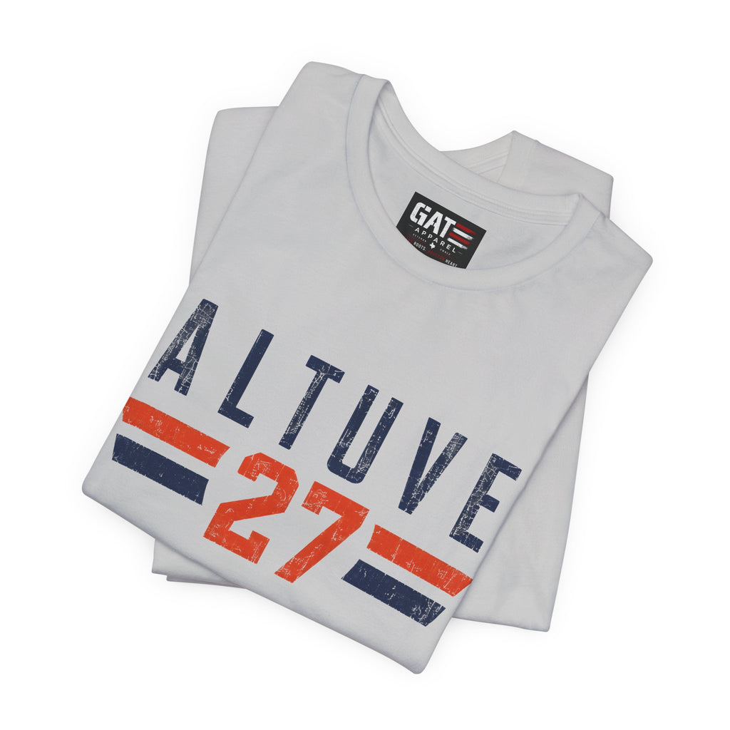 Jose Altuve | Vintage Number 27 Graphic