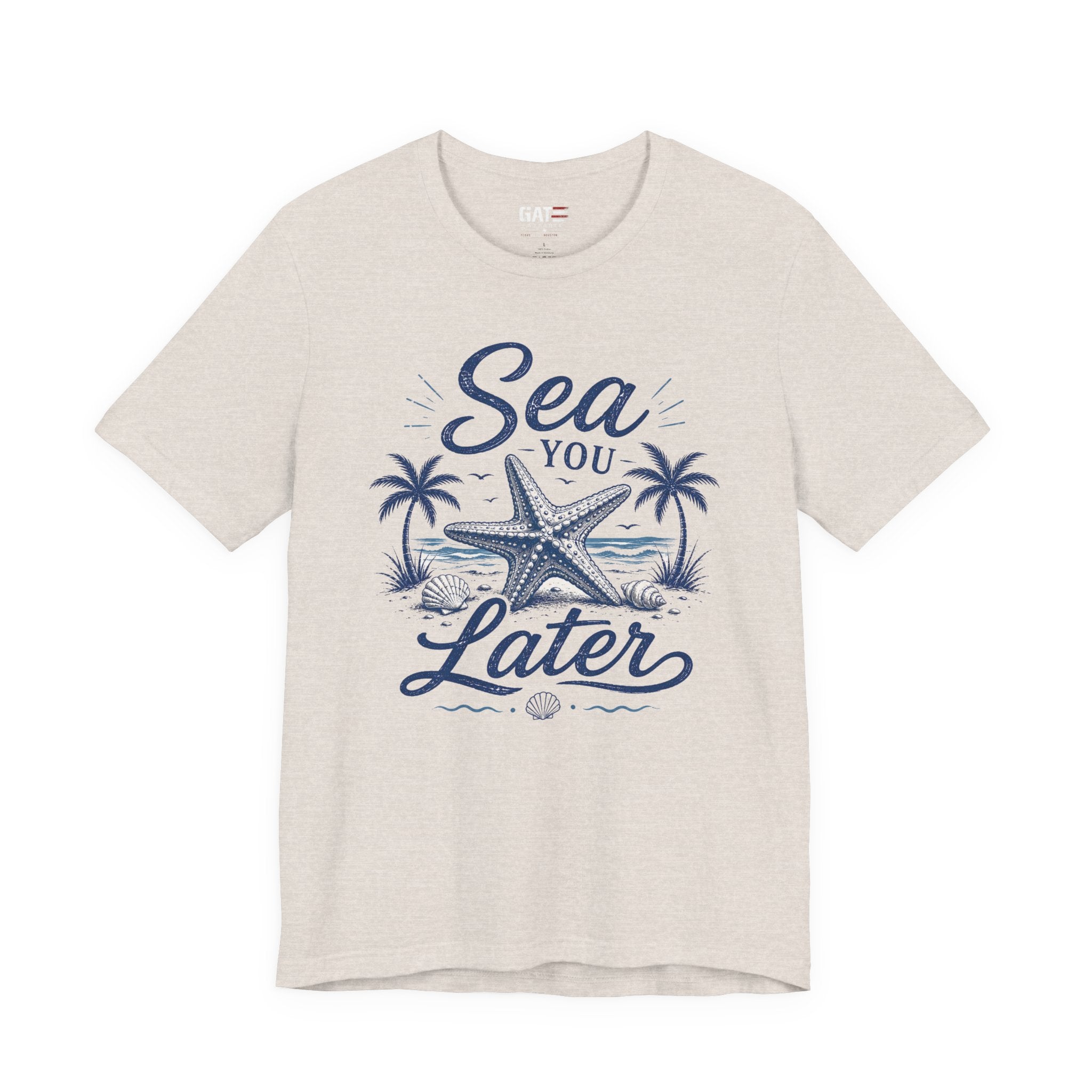 Sea You Later T-Shirt – Nautical Starfish Beach Tee