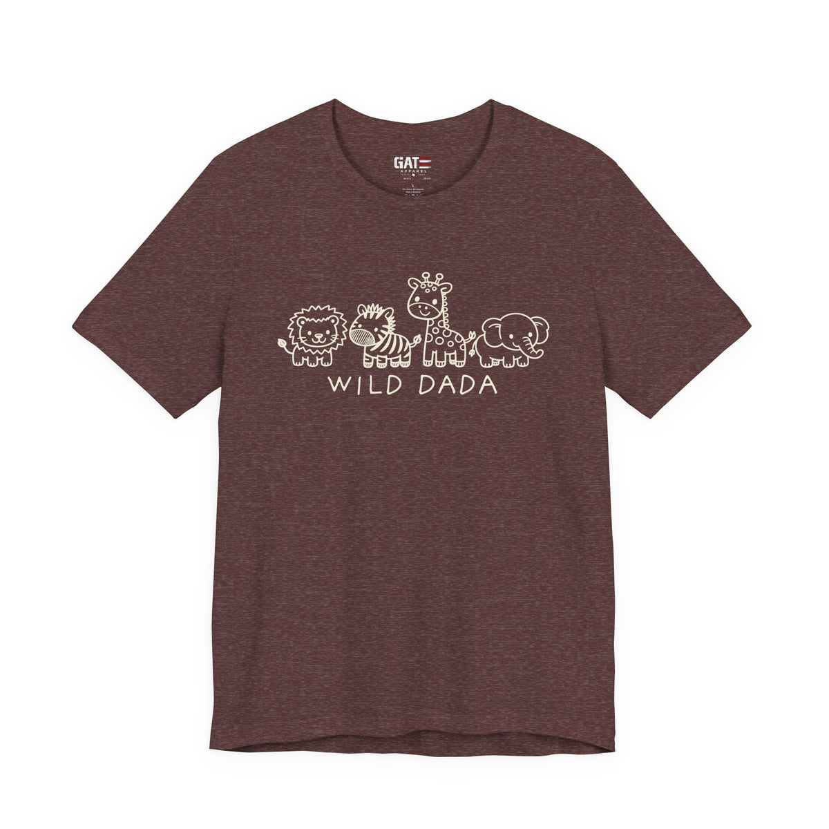 Wild Dada Safari Animal T-Shirt – Cute Graphic Tee for Dads - product image 12